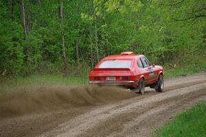 Mike Hurst / Randall Short Ford Capri on SS2, Kabekona I.