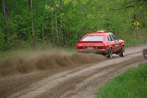 Mike Hurst / Randall Short Ford Capri on SS2, Kabekona I.