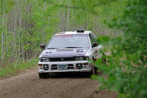 Aidan Hicks / John Hicks Subaru Impreza Wagon on SS2, Kabekona I.