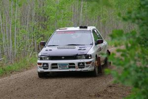 Aidan Hicks / John Hicks Subaru Impreza Wagon on SS2, Kabekona I.