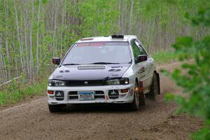 Aidan Hicks / John Hicks Subaru Impreza Wagon on SS2, Kabekona I.
