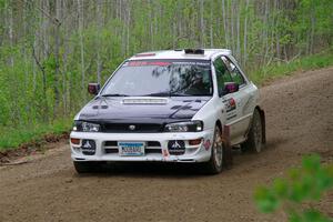 Aidan Hicks / John Hicks Subaru Impreza Wagon on SS2, Kabekona I.