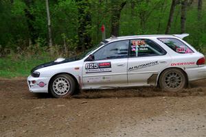 Aidan Hicks / John Hicks Subaru Impreza Wagon on SS2, Kabekona I.