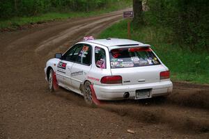 Aidan Hicks / John Hicks Subaru Impreza Wagon on SS2, Kabekona I.