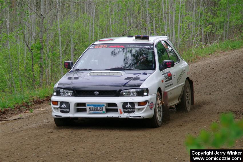 Aidan Hicks / John Hicks Subaru Impreza Wagon on SS2, Kabekona I.