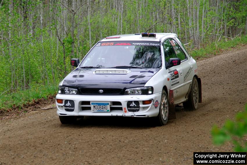 Aidan Hicks / John Hicks Subaru Impreza Wagon on SS2, Kabekona I.