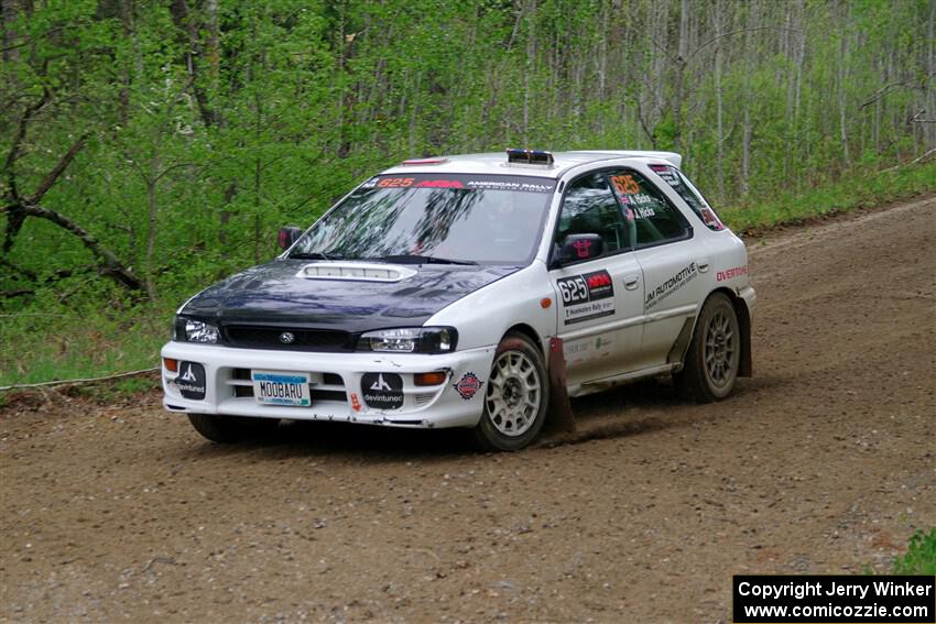 Aidan Hicks / John Hicks Subaru Impreza Wagon on SS2, Kabekona I.