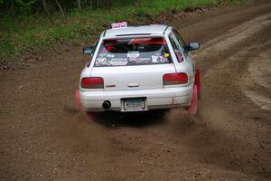 Aidan Hicks / John Hicks Subaru Impreza Wagon on SS2, Kabekona I.