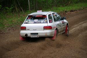 Aidan Hicks / John Hicks Subaru Impreza Wagon on SS2, Kabekona I.