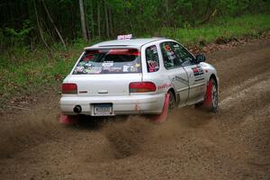 Aidan Hicks / John Hicks Subaru Impreza Wagon on SS2, Kabekona I.