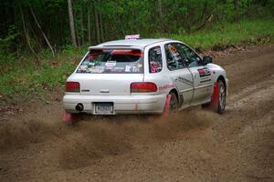 Aidan Hicks / John Hicks Subaru Impreza Wagon on SS2, Kabekona I.