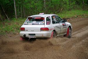 Aidan Hicks / John Hicks Subaru Impreza Wagon on SS2, Kabekona I.