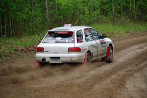 Aidan Hicks / John Hicks Subaru Impreza Wagon on SS2, Kabekona I.