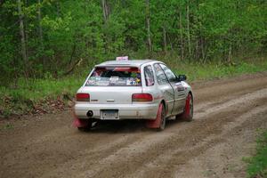 Aidan Hicks / John Hicks Subaru Impreza Wagon on SS2, Kabekona I.