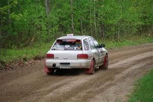 Aidan Hicks / John Hicks Subaru Impreza Wagon on SS2, Kabekona I.