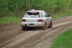 Aidan Hicks / John Hicks Subaru Impreza Wagon on SS2, Kabekona I.