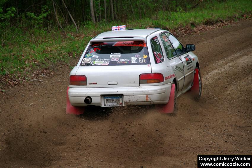 Aidan Hicks / John Hicks Subaru Impreza Wagon on SS2, Kabekona I.