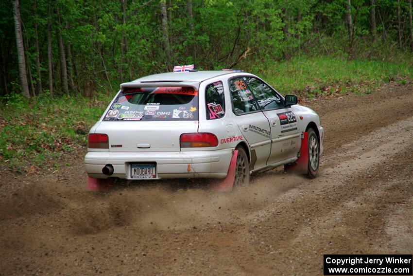 Aidan Hicks / John Hicks Subaru Impreza Wagon on SS2, Kabekona I.