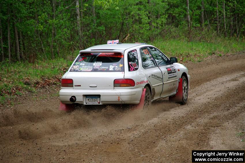 Aidan Hicks / John Hicks Subaru Impreza Wagon on SS2, Kabekona I.