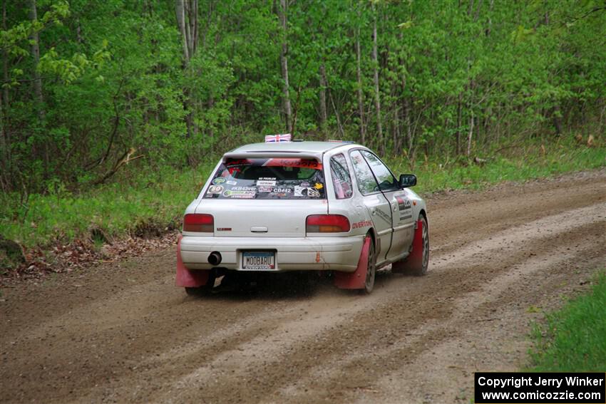 Aidan Hicks / John Hicks Subaru Impreza Wagon on SS2, Kabekona I.