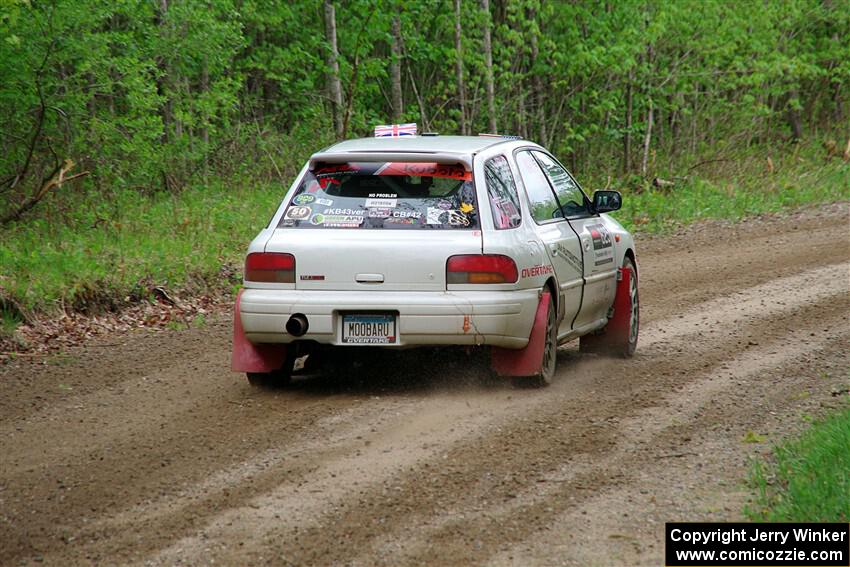 Aidan Hicks / John Hicks Subaru Impreza Wagon on SS2, Kabekona I.