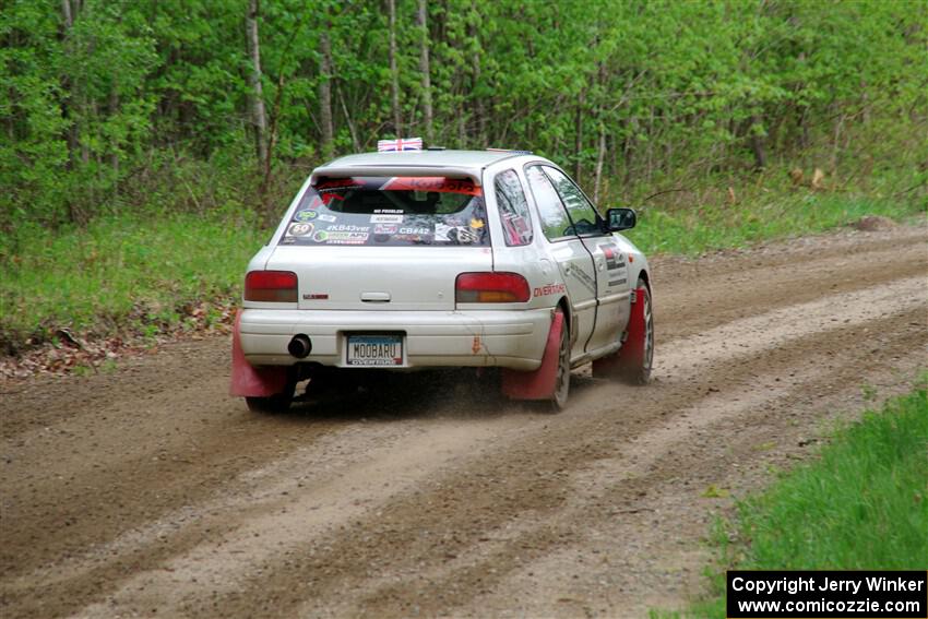Aidan Hicks / John Hicks Subaru Impreza Wagon on SS2, Kabekona I.