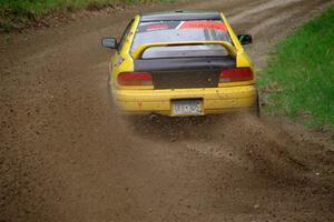 Steve Gingras / Katie Gingras Subaru Impreza on SS2, Kabekona I.