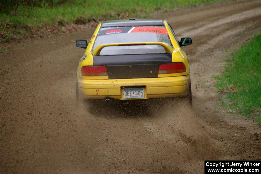 Steve Gingras / Katie Gingras Subaru Impreza on SS2, Kabekona I.