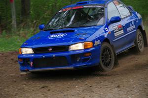 Connor Himes / Elliot Prusi Subaru Impreza on SS2, Kabekona I.