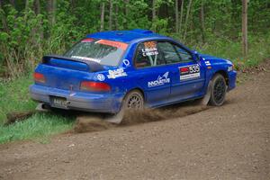 Connor Himes / Elliot Prusi Subaru Impreza on SS2, Kabekona I.