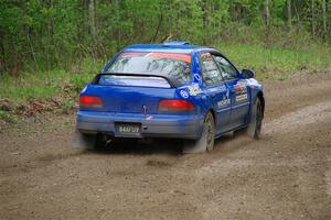 Connor Himes / Elliot Prusi Subaru Impreza on SS2, Kabekona I.