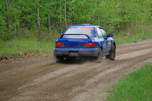Connor Himes / Elliot Prusi Subaru Impreza on SS2, Kabekona I.