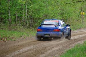 Connor Himes / Elliot Prusi Subaru Impreza on SS2, Kabekona I.
