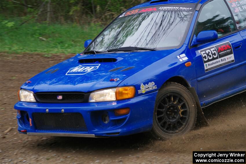 Connor Himes / Elliot Prusi Subaru Impreza on SS2, Kabekona I.