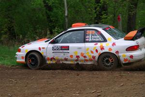Richard Donovan / Andrew Rausch Subaru Impreza on SS2, Kabekona I.