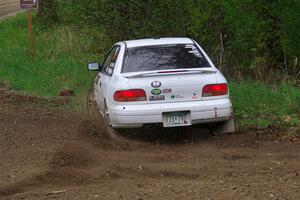 Jack Nelson / Isaac Zink Subaru Impreza on SS2, Kabekona I.