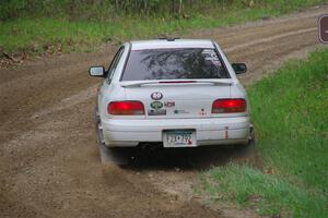 Jack Nelson / Isaac Zink Subaru Impreza on SS2, Kabekona I.