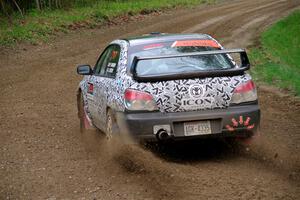 Peter Farrow / Jackson Sedivy Subaru WRX on SS2, Kabekona I.