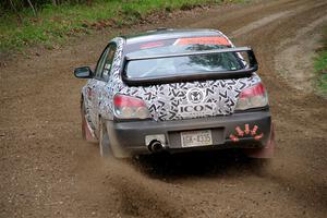 Peter Farrow / Jackson Sedivy Subaru WRX on SS2, Kabekona I.