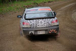 Peter Farrow / Jackson Sedivy Subaru WRX on SS2, Kabekona I.