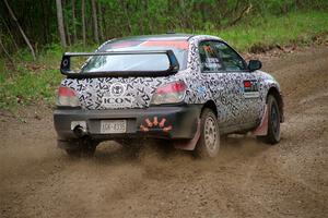 Peter Farrow / Jackson Sedivy Subaru WRX on SS2, Kabekona I.