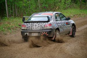 Peter Farrow / Jackson Sedivy Subaru WRX on SS2, Kabekona I.