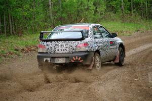 Peter Farrow / Jackson Sedivy Subaru WRX on SS2, Kabekona I.