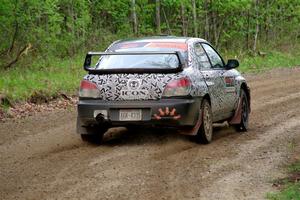 Peter Farrow / Jackson Sedivy Subaru WRX on SS2, Kabekona I.