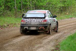 Peter Farrow / Jackson Sedivy Subaru WRX on SS2, Kabekona I.