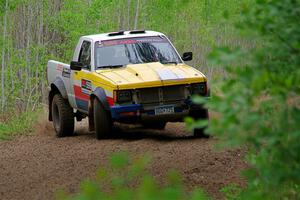 Scott Parrott / Shawn Silewski Chevy S-10 on SS2, Kabekona I.