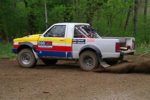 Scott Parrott / Shawn Silewski Chevy S-10 on SS2, Kabekona I.