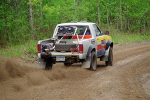 Scott Parrott / Shawn Silewski Chevy S-10 on SS2, Kabekona I.