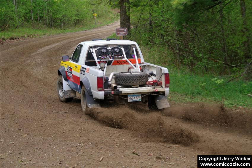Scott Parrott / Shawn Silewski Chevy S-10 on SS2, Kabekona I.