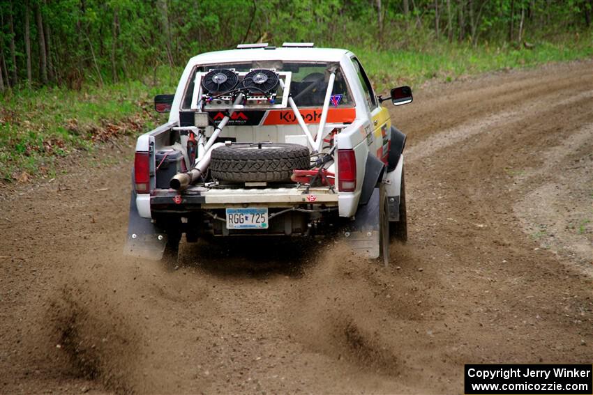 Scott Parrott / Shawn Silewski Chevy S-10 on SS2, Kabekona I.